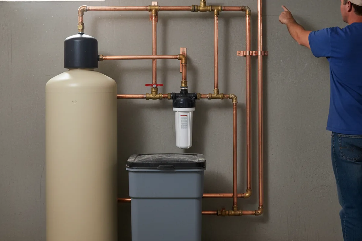 Whole-house water treatment system installed in Dimondale